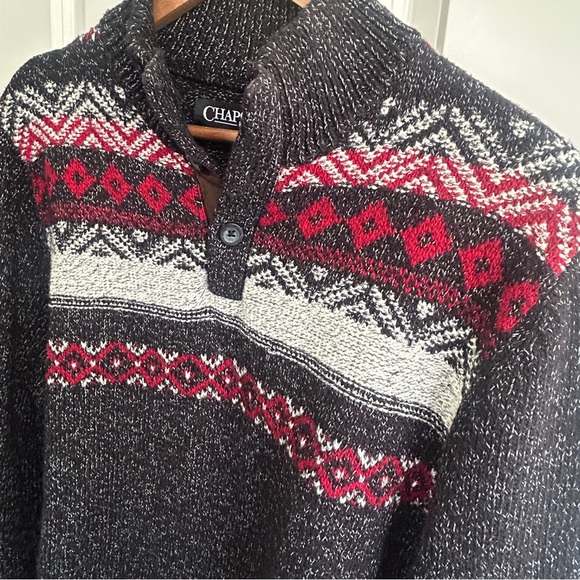 EUC like new Chaps pullover sweater size L. So soft! Scandi perfection - Picture 3 of 7